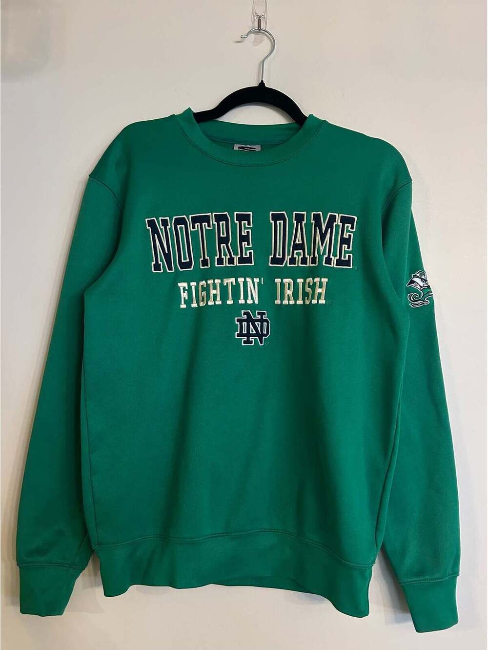 Notre Dame Green Sweatshirt S